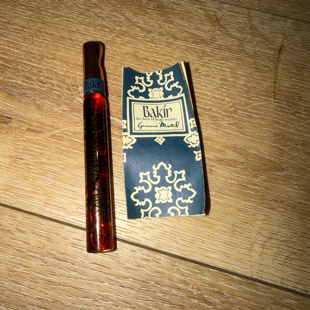 Vintage Bakir Germaine Montiel Crystallerie Noel Splash Pen